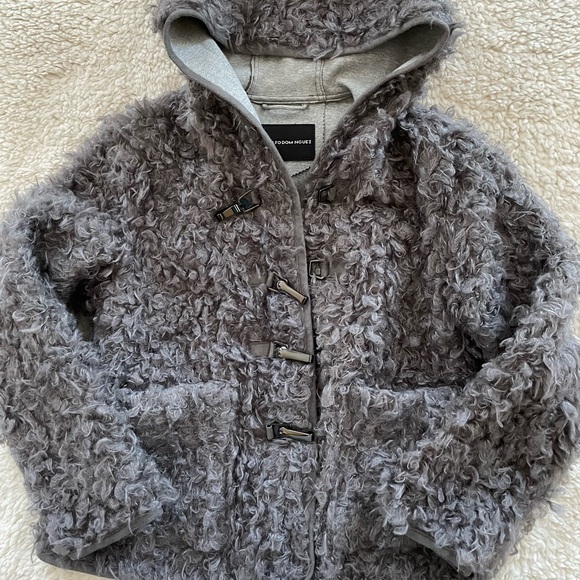 Women’s Adolfo Dominguez Cozy Warm Fuzzy Jacket 8 - Picture 5 of 15